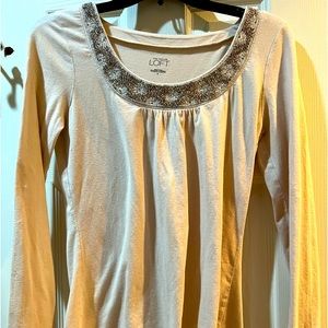 Pretty Top with a Little Bling